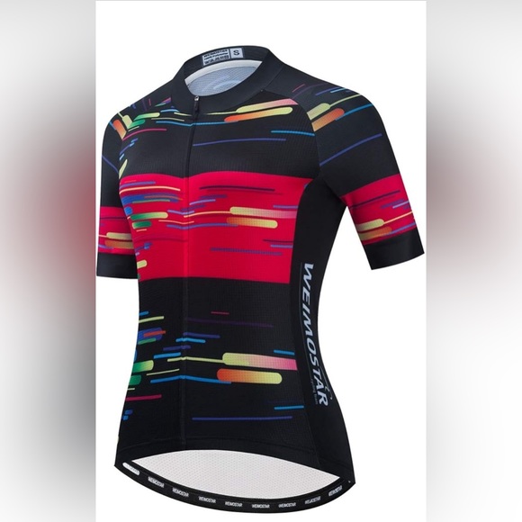 WEIMOSTAR Tops - NWT- Women’s Short Sleeve Cycling Jersey,  Comfortable Quick Dry Top SIZE: L & M